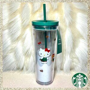 ✨🎀 NWT 2025 Starbucks x Hello Kitty 24oz Venti Cold Cup Tumbler
